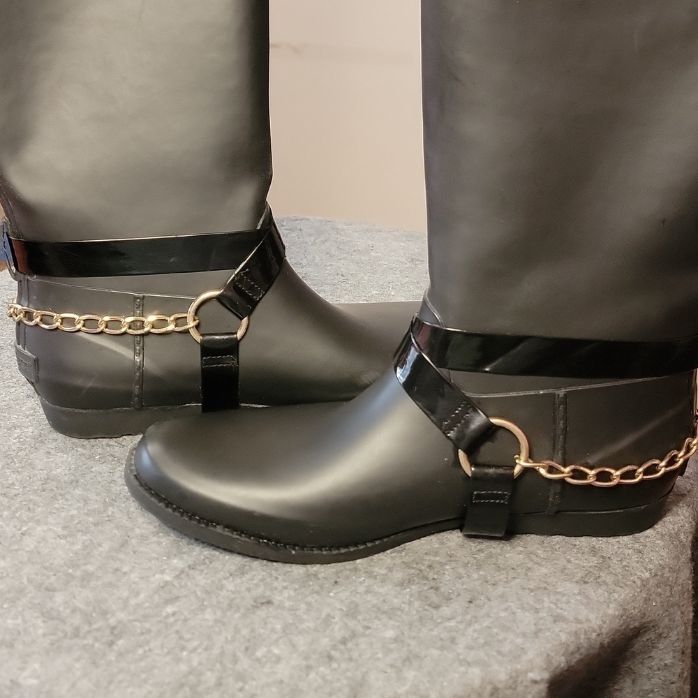 Henry Ferrera Harness Rain Boots - Picture 3 of 12
